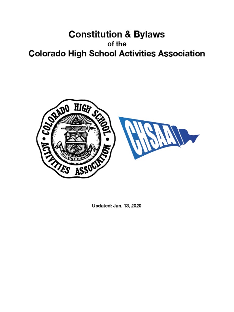 201920 CHSAA Bylaws PDF Section 504 Of The Rehabilitation Act