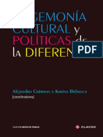 (Elibro Cátedra.) Karina Bidaseca_ Alejandro Grimson - Hegemonía cultural y políticas de la diferencia-CLACSO (2013).pdf