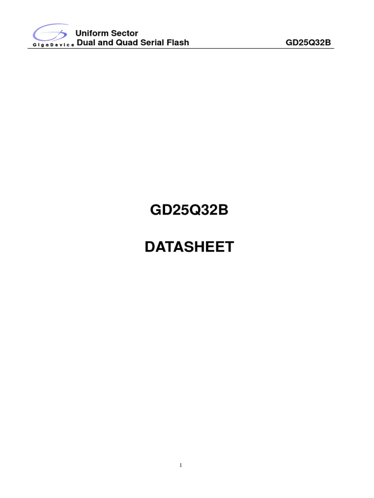 25Q32BSIG | PDF | Flash Memory | Computer Hardware