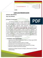 Carta de Presentacion PDF