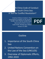Thayer, The ASEAN-China Code of Conduct in The South China Sea: A Tool For Conflict Resolution?l