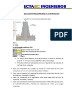 Evaluación de Muros de Contención