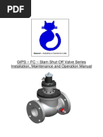 GIPS - FC - Slam Shut-Off Valve Series Installation, Maintenance and Operation Manual