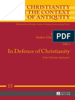(Early Christianity in The Context of Antiquity 15) Jakob Engberg, Anders-Christian Jacobsen, Jörg Ulrich (Eds.) - in Defence of Christianity - Early Christian Apologists-Peter Lang (2014) PDF