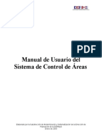 Manual Control de Areas