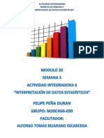 PeñaDuran Felipe M20S3 Interpretacion Estadistica