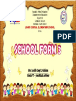 School Form 3