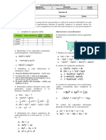 Bimestral IIIPA2019 Matemáticas 8
