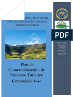 Plan de Comercializacion Jose Cotacachi