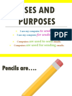 Uses and Purposes