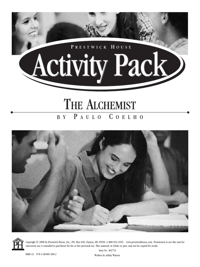 The Alchemist - Activity Pack | PDF | Narration | Narrative
