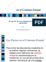 Las partes en el Contrato Estatal