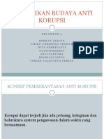 Pendidikan Budaya Anti Korupsi