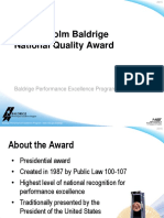 2016 Baldrige Award