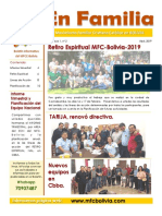 Boletin2 2019 Movimiento Familiar Cristiano en Bolivia PDF