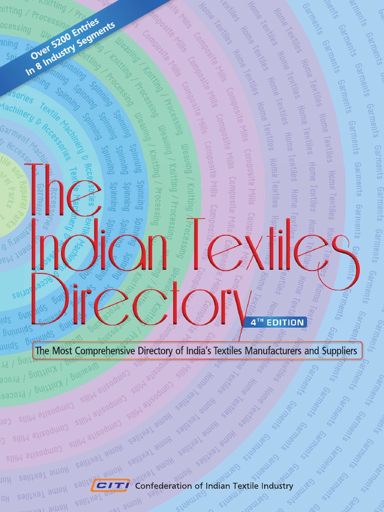 Textile Directory and Services Overview | PDF | Spinning (Textiles ...