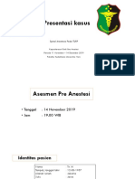 Kasus spinal anestesia (TURP)