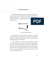 Materi 5 Tegangan Pada Balok PDF
