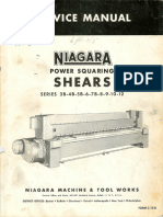 Niagara 3B 12 Power Squaring-Shears-Service
