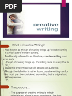 Culminating Activity Creative Writing