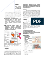 GLOBALIZATION AND DIVERSITY Handout