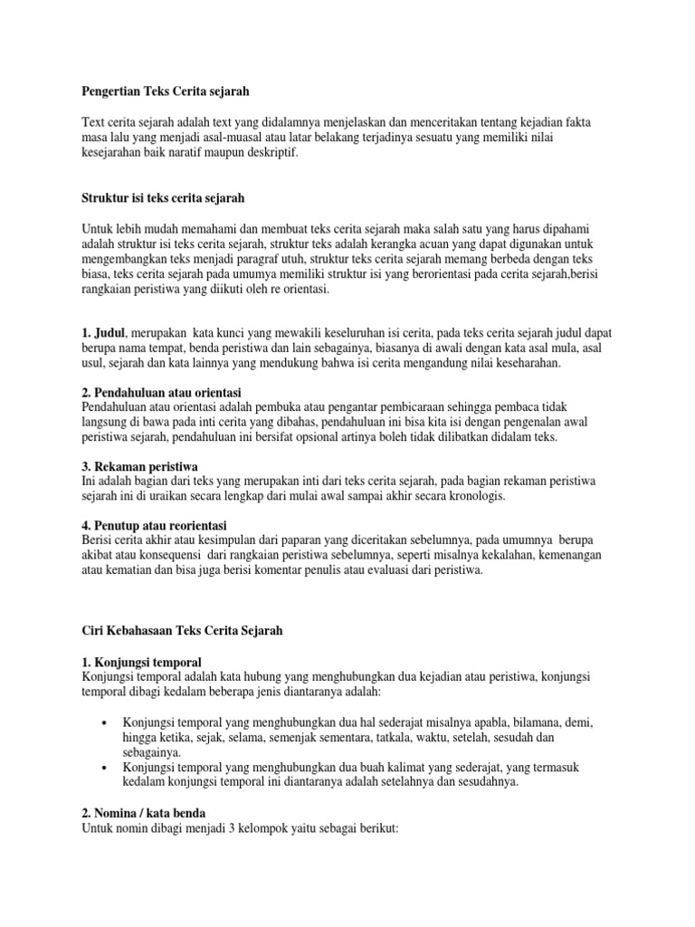 Berikut Kata Yang Tidak Termasuk Konjungsi Temporal Adalah