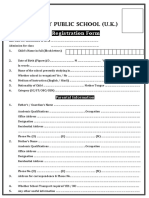 Admission Form