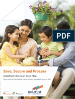 Brochure IndiaFirst Life Cash Back Plan 27102016