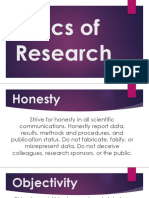 Ethics of Research