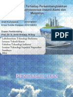 Pengaruh PH Terhadap Perkembangbiakkan Mikroalga Botryococcus Braunii Alami Dan Mutannya PDF