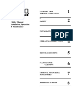 TURBO Refrigerating Chiller-Manual