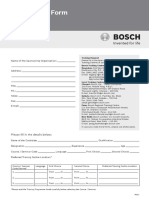 26 Bosch AA Training Programme Application Form
