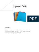 Gambar Dan Fungsi Snelhecter, Folder Hanging, Folder Stopmap, Folio