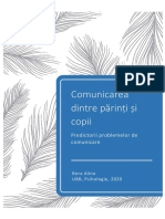 Comunicarea Dintre Părinți Și Copii