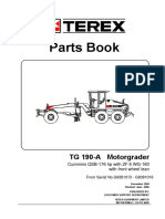 Parts Book TG 190-A - G9381013 - G9381016