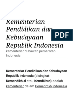 Kementerian Pendidikan Dan Kebudayaan Republik Indonesia - Wikipedia Bahasa Indonesia, Ensiklopedia Bebas