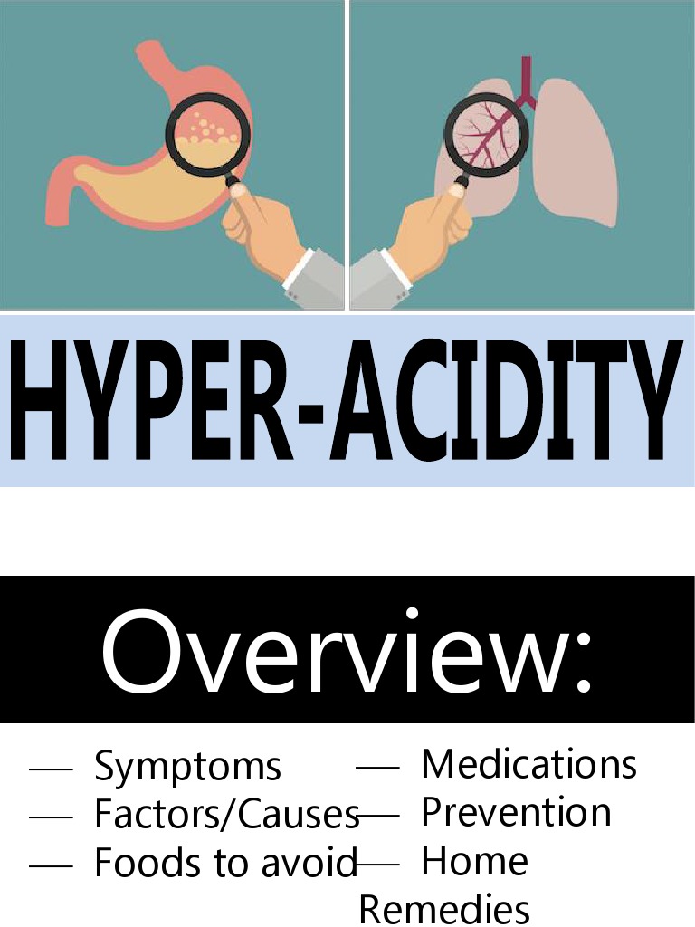 Understanding Hyperacidity Causes and Remedies | PDF