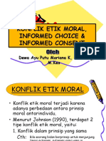 KONFLIK ETIK DAN INFORMED CHOICE