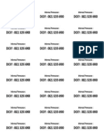 Format Label T&J 129 - Cak Dicky