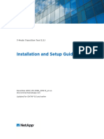 7-Mode Transition Tool Installation and Administration