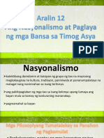 Nasyonalismo Sa Timog Asya