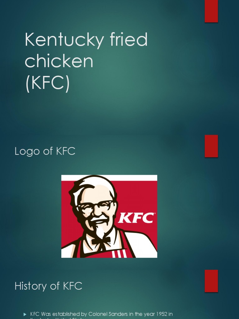 Kfc Presentation Pdf Business Restaurant And Catering