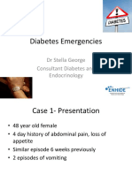 11.50 DR Stella George, Diabetic and Metabolic Emergencies
