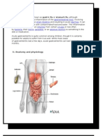 Acute Gastroenteritis REPORT