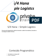Apostila Simple Logistics Introdução S4 HANA - Versão 2