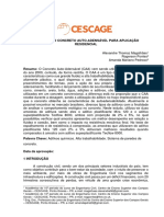 Reologia Do Concreto Auto Adensável para Aplicação Residencial