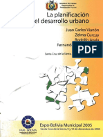 Desarrollo Urbano Planificacion PDF