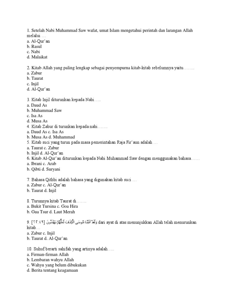 Suhuf Berarti Sahifah Yang Artinya Adalah Berkas Soalku