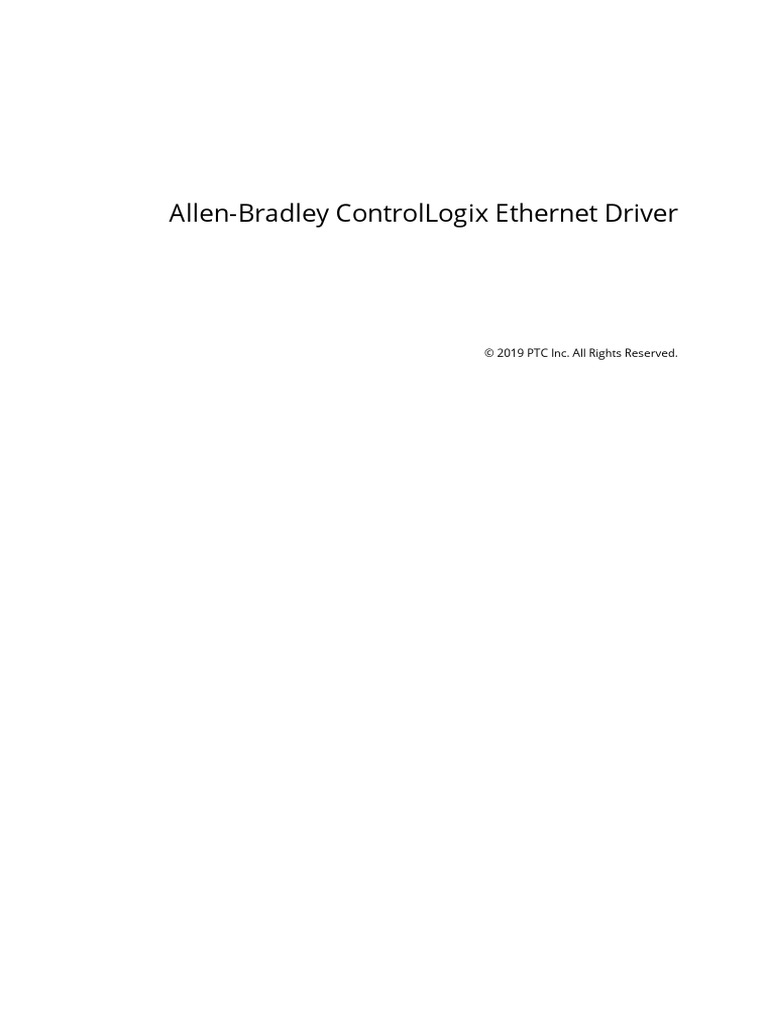 Allen Bradley Controllogix Manual PDF