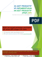 Kualitas Aset Produktif (Kap) &pembentukan Penyisihan Aset Produktif (Ppap) BPR
